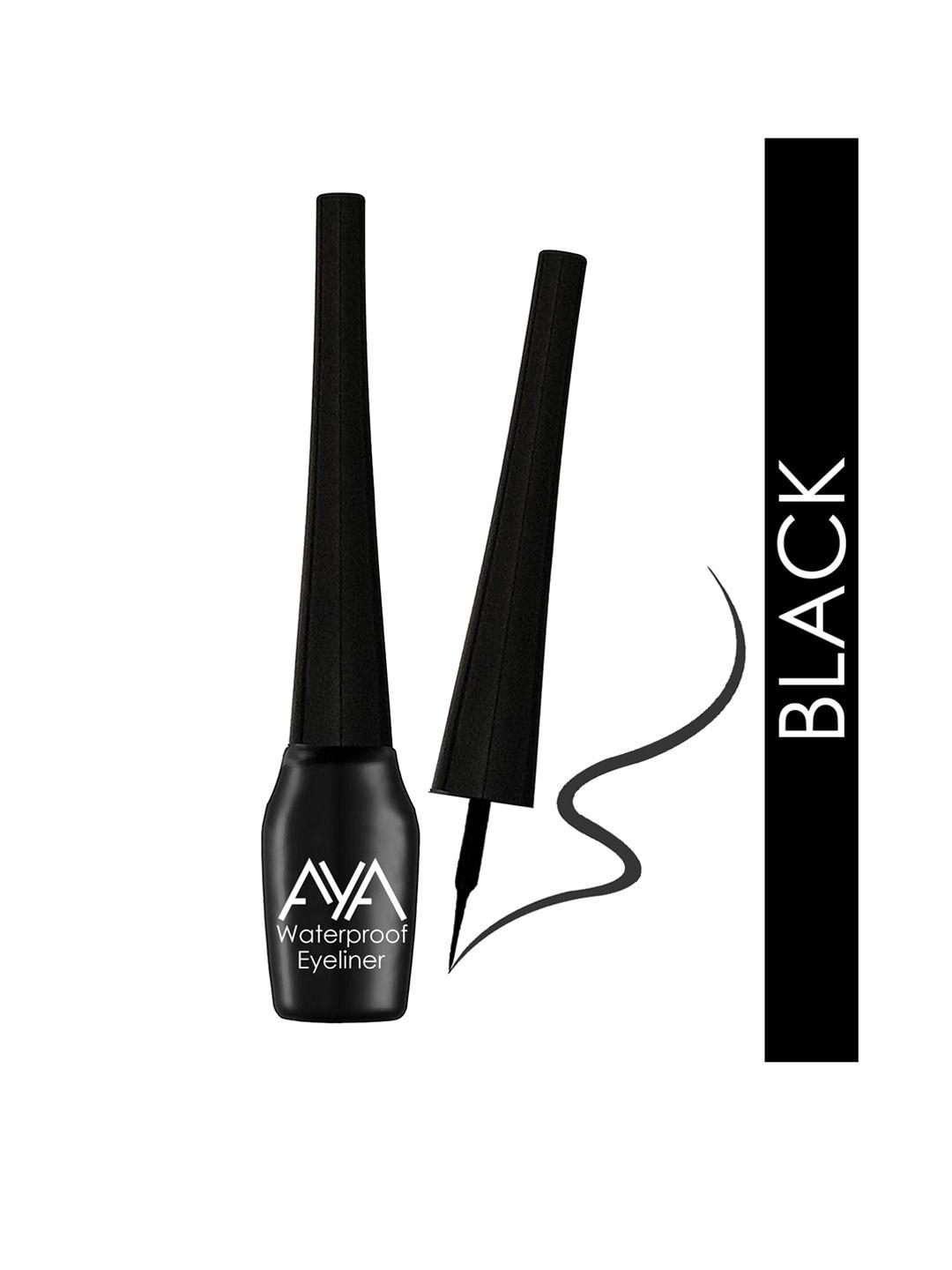 aya women black waterproof eyeliner 5 ml