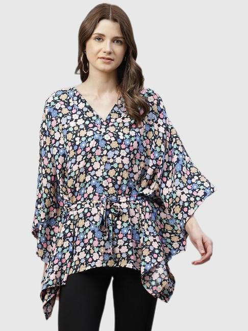 ayaany multicolor floral print top