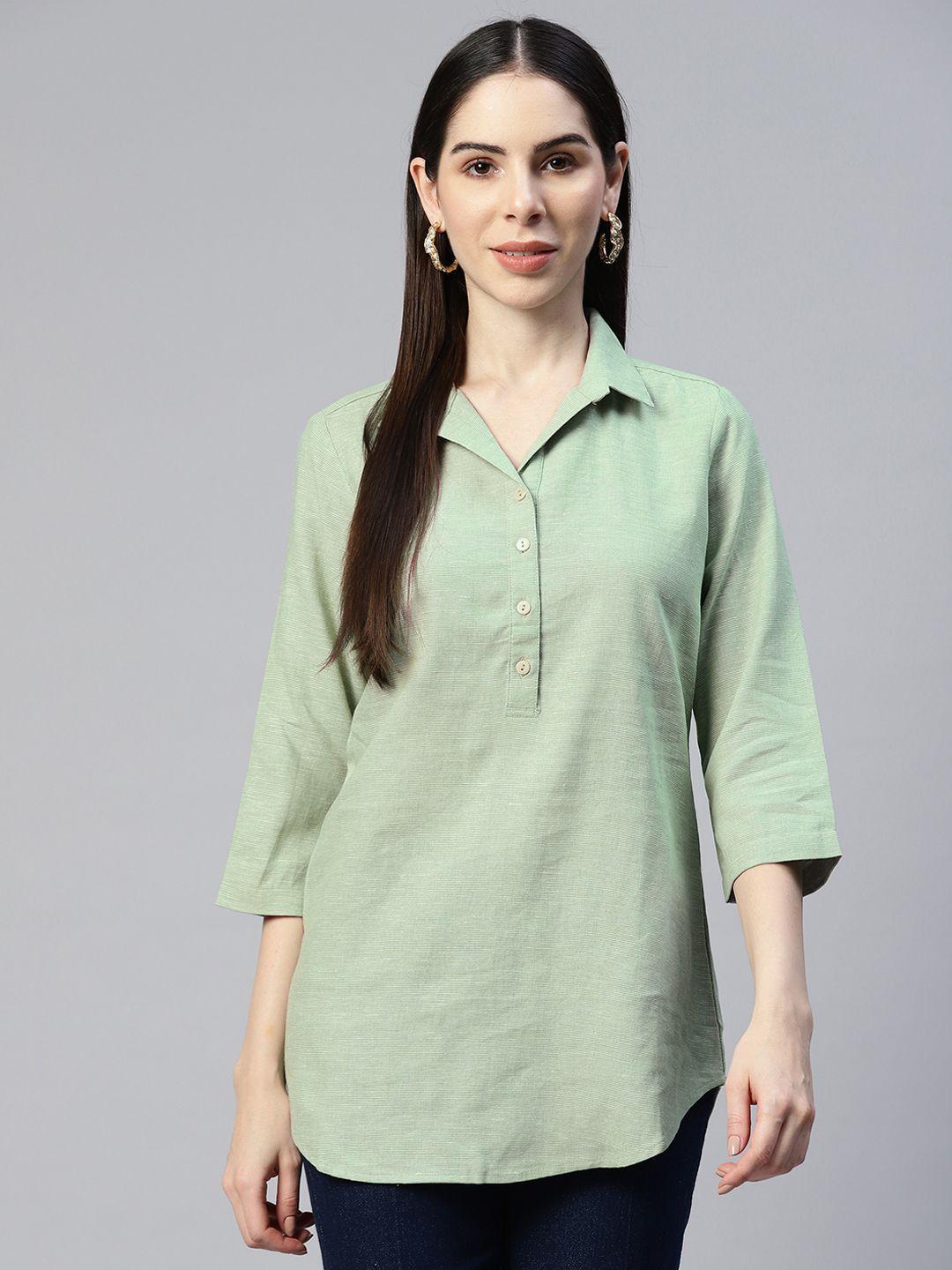 ayaany shirt style longline top