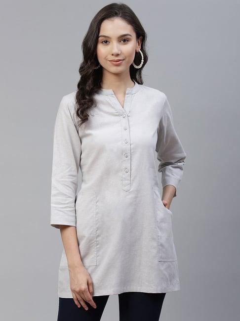 ayaany white cotton top