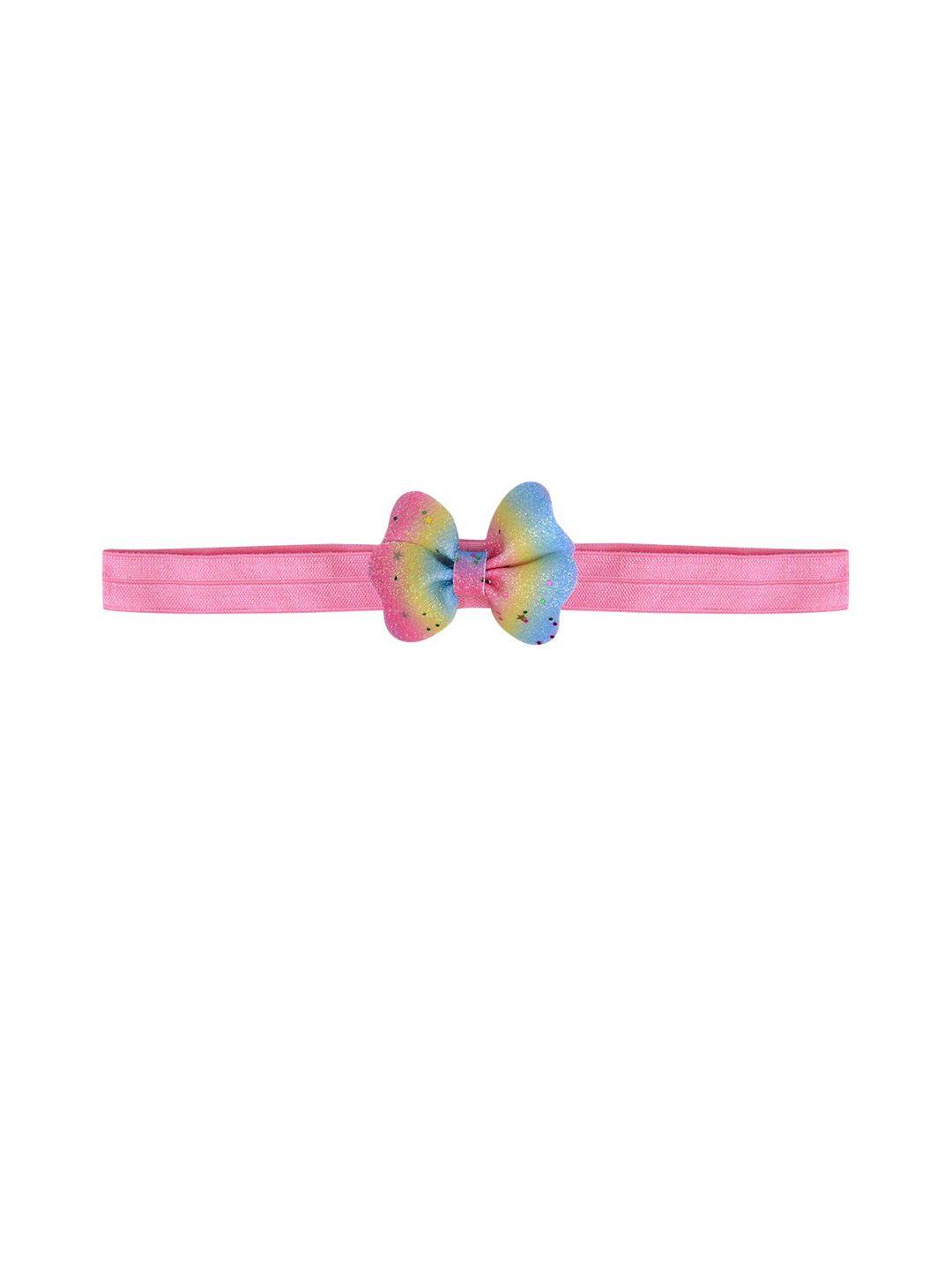 aye candy girls assorted rainbow bow hairband
