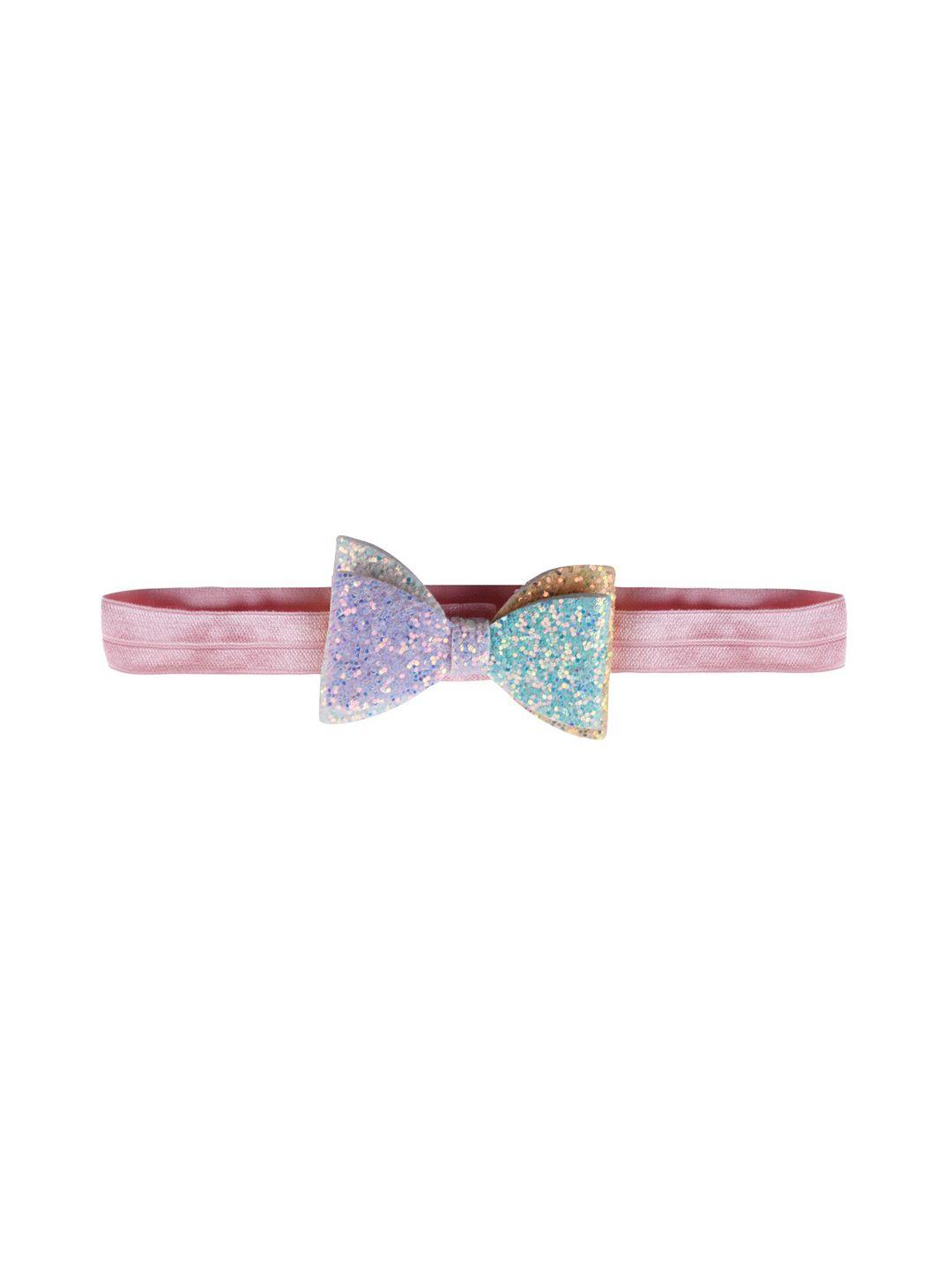 aye candy girls assorted rainbow glitter bow headband