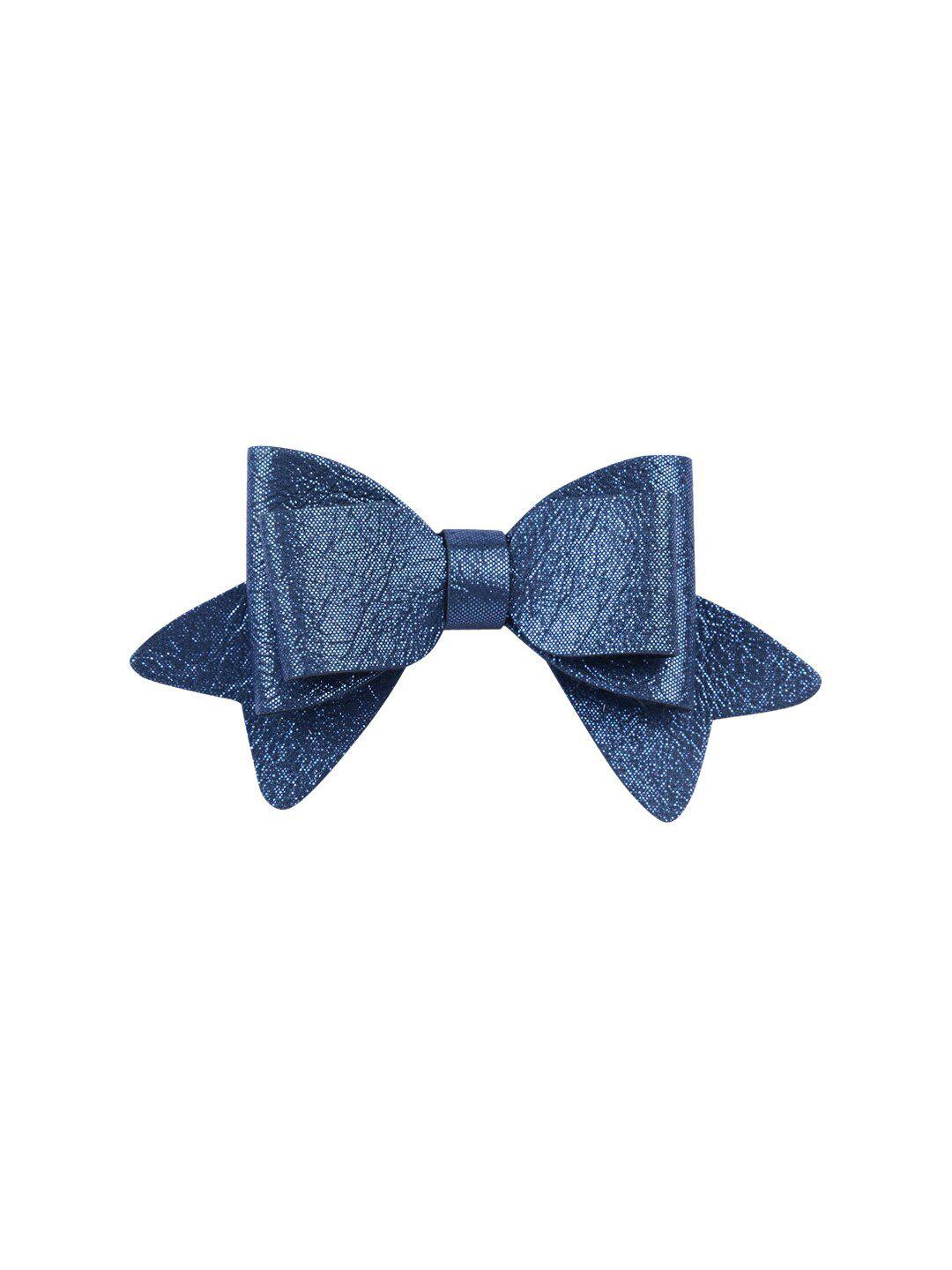 aye candy girls navy blue embellished alligator hair clip