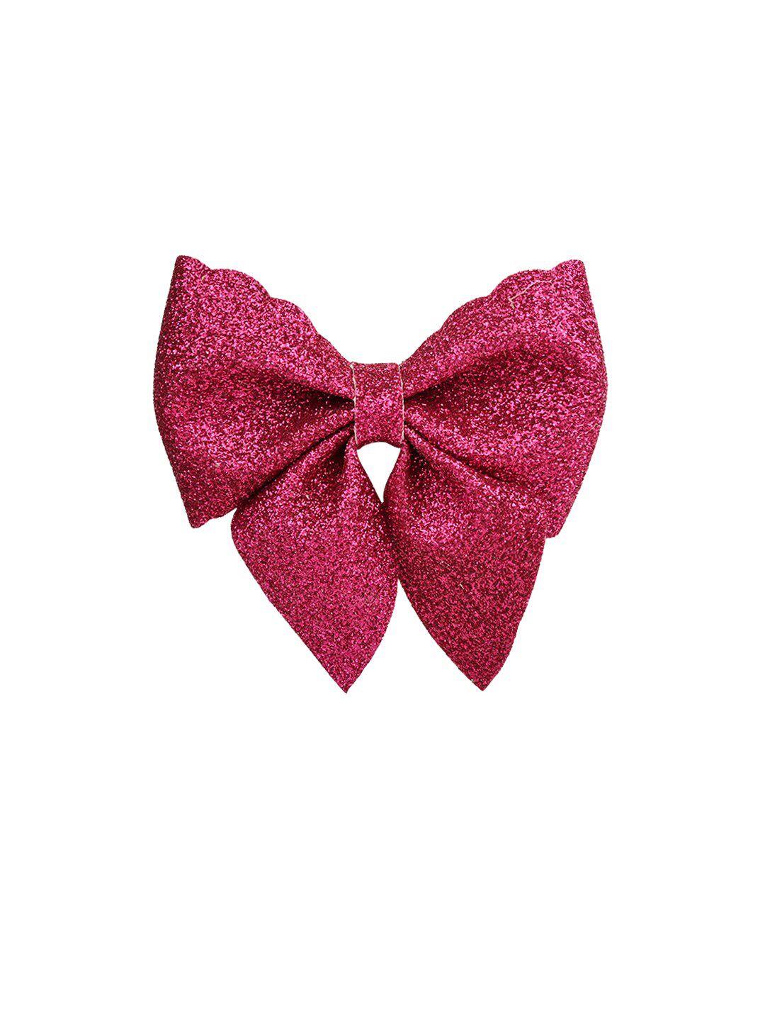 aye candy girls magenta big sailor bow alligator hair clip