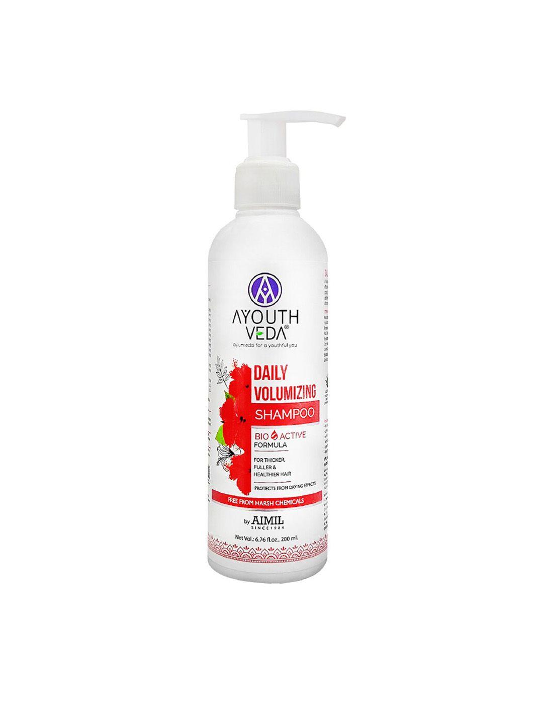 ayouthveda daily volumizing shampoo for thicker fuller & healthier hair 200ml