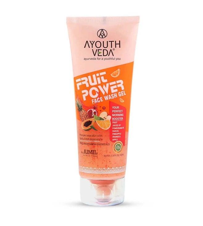 ayouthveda fruit power face wash gel - 100 ml