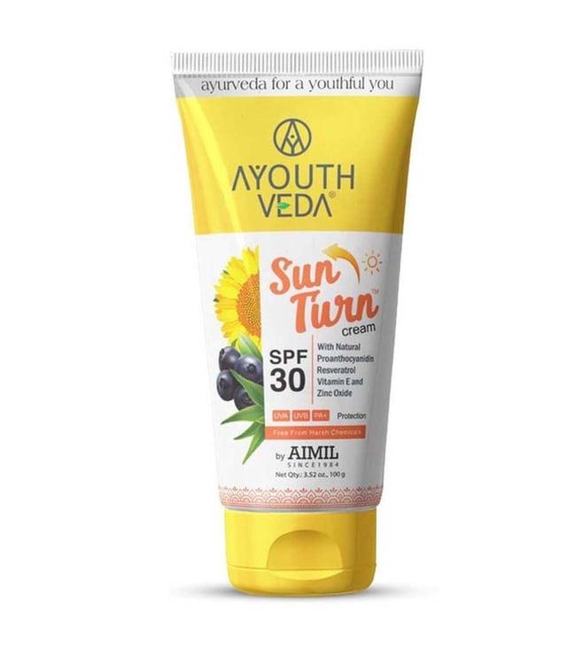 ayouthveda sun turn cream - 100 gm