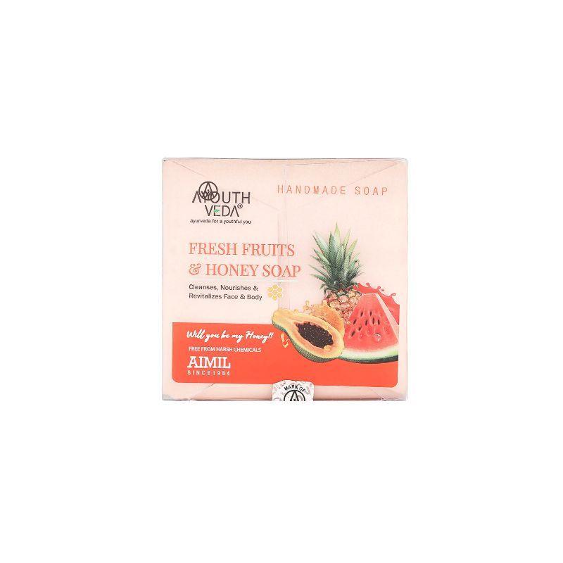 ayouthveda fresh fruits & honey soap