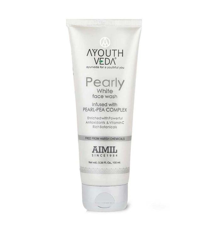 ayouthveda pearly white face wash - 100 ml