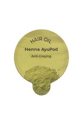 ayupod anti-greying hair oil henna