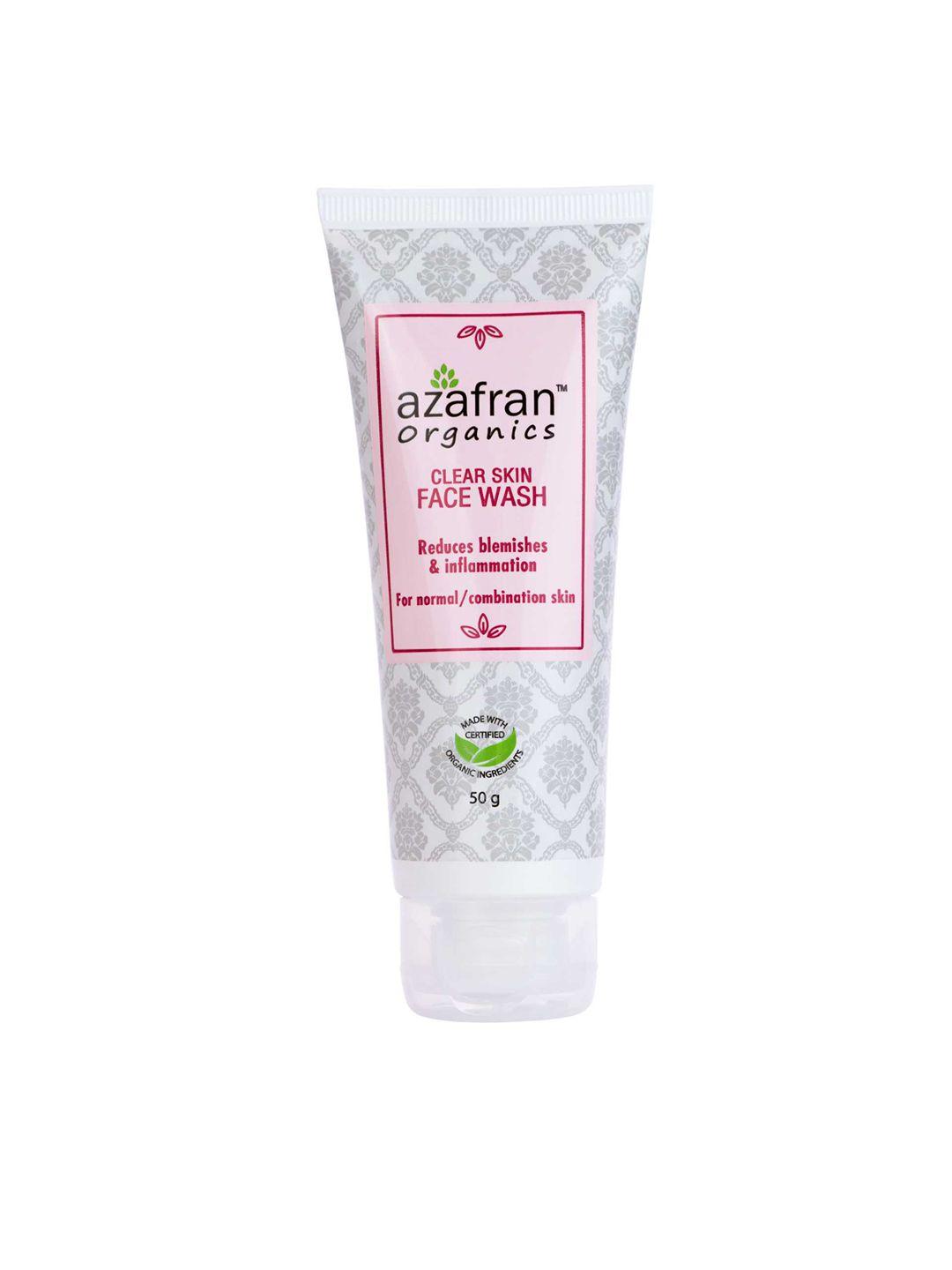 azafran clear skin face wash 50g