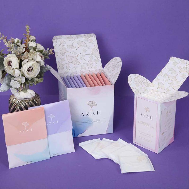 azah sanitary pads + panty liners | 30 - all xl pads & 40 liners