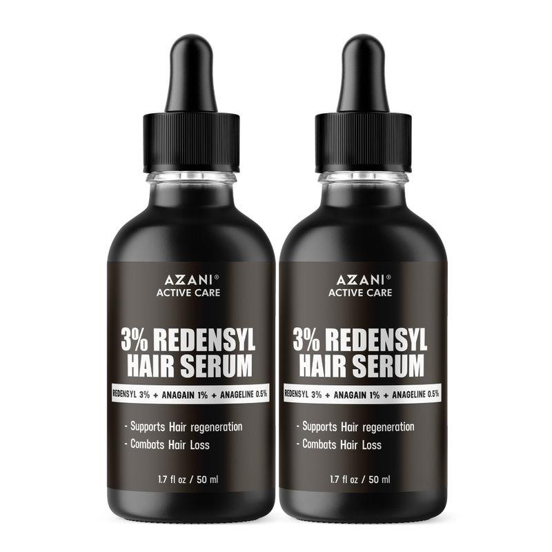 azani active care redensyl hair regrowth serum - pack of 2