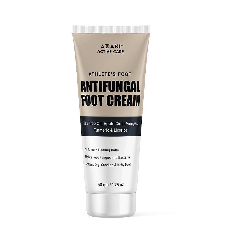 azani active care anti fungal foot cream -anti itch, anti crack - deep moisturiser