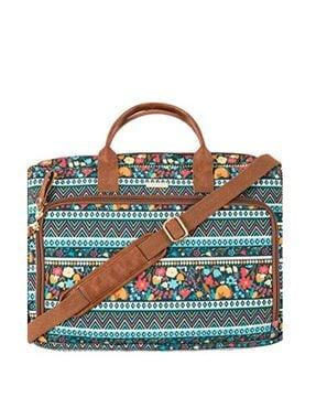 aztec print laptop backpack