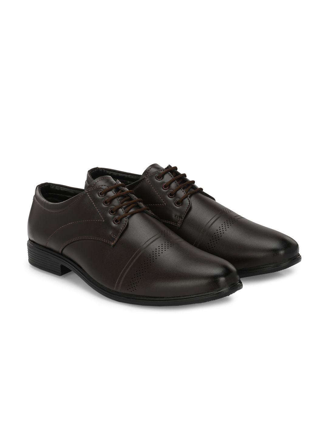 azzaro black men textured formal derbys