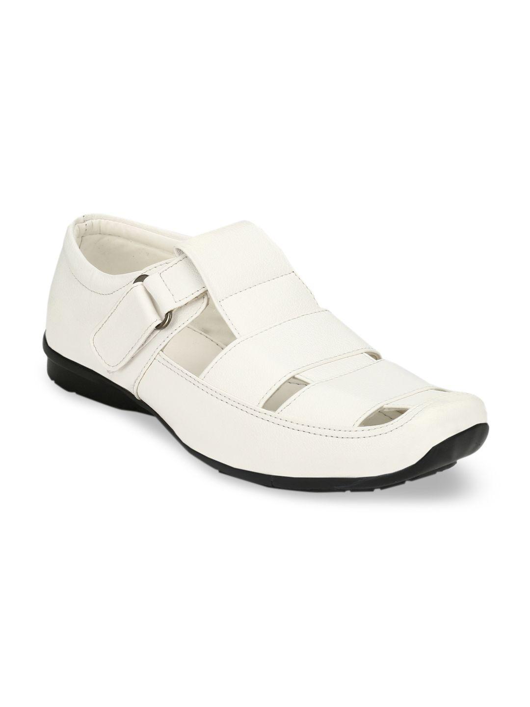 azzaro black men white sandals