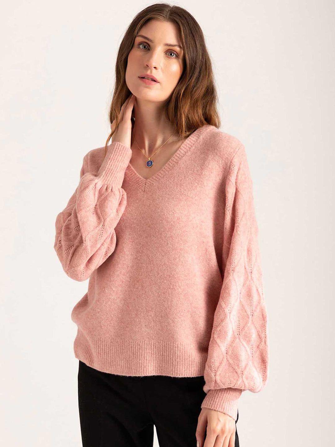 b copenhagen women pink pullover