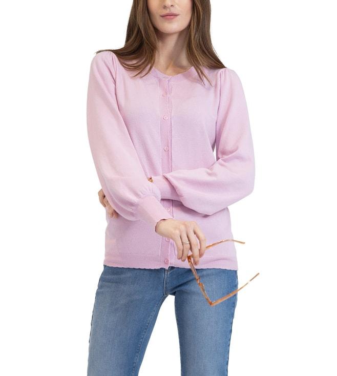 b. copenhagen pink lady relaxed fit cardigan