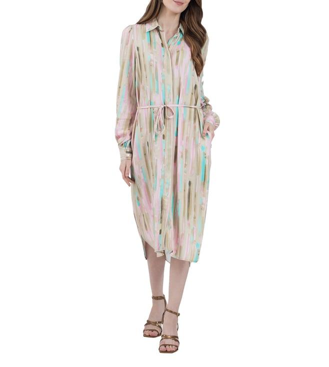 b. copenhagen pink lady printed relaxed fit dresses
