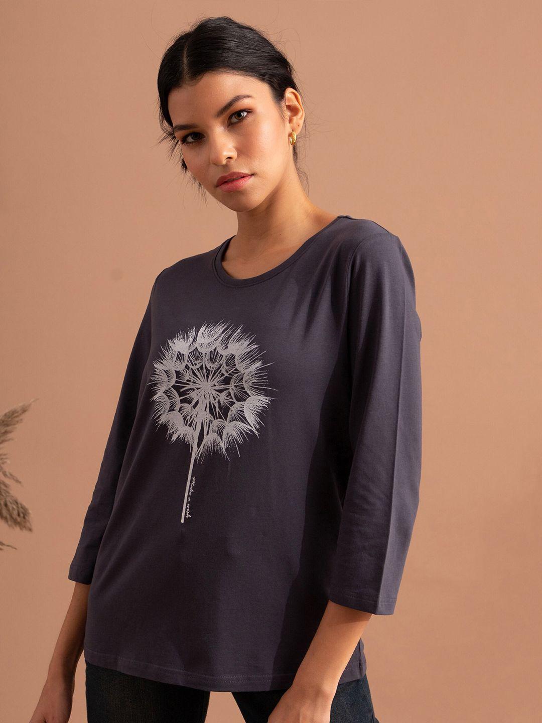 b.copenhagen graphic printed round neck t-shirt