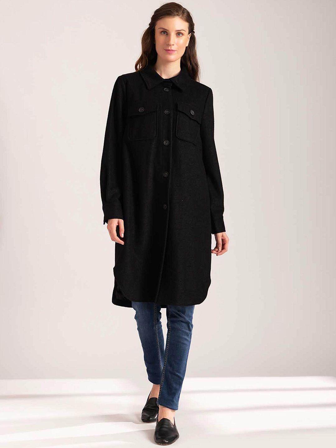 b.copenhagen women knee length overcoat