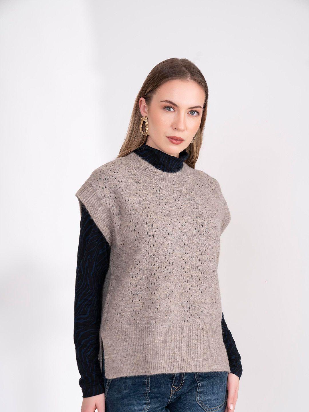 b.copenhagen women self design sweater vest