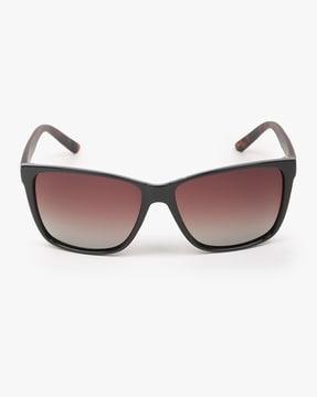 b2504a uv-protected rectangular sunglasses