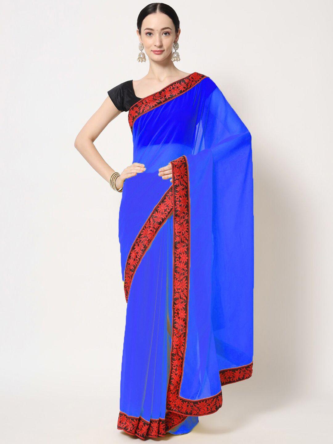 b4me com woven design border saree