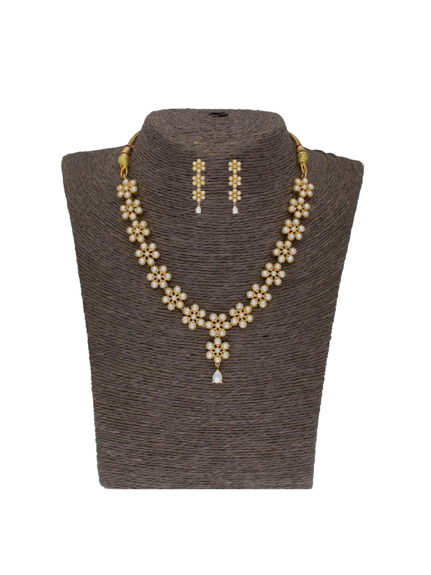 baasima 1 line necklace set