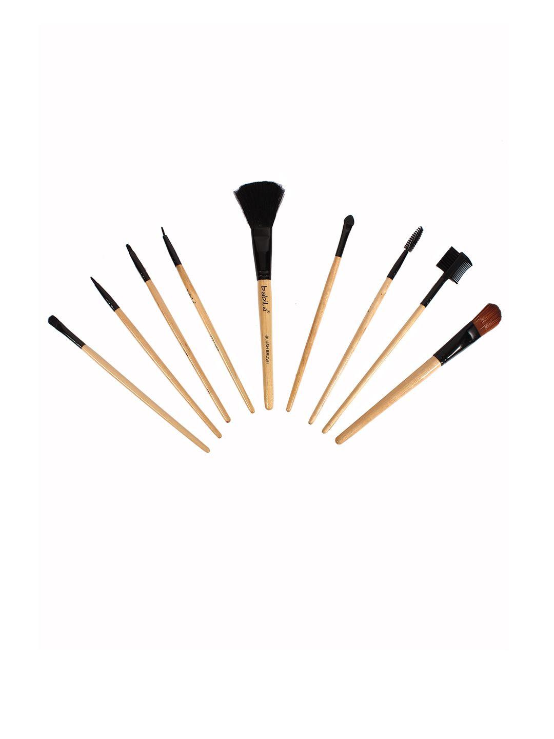 babila women set of 9 makeup tools mbs-v05