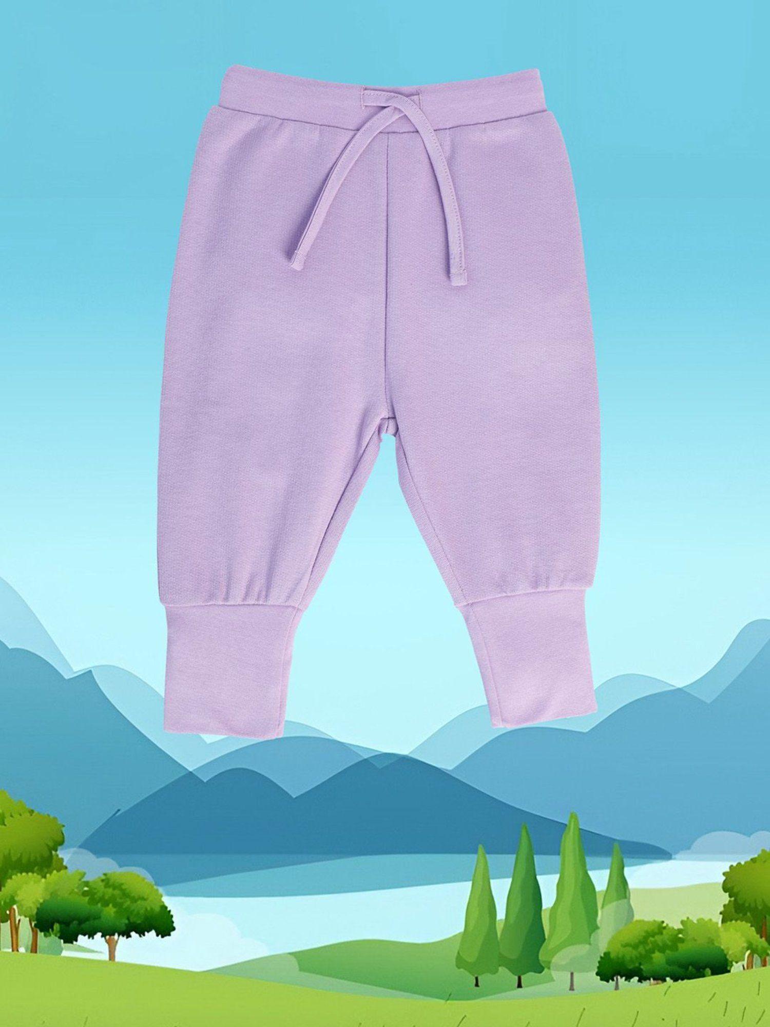 baby girls purple jogger
