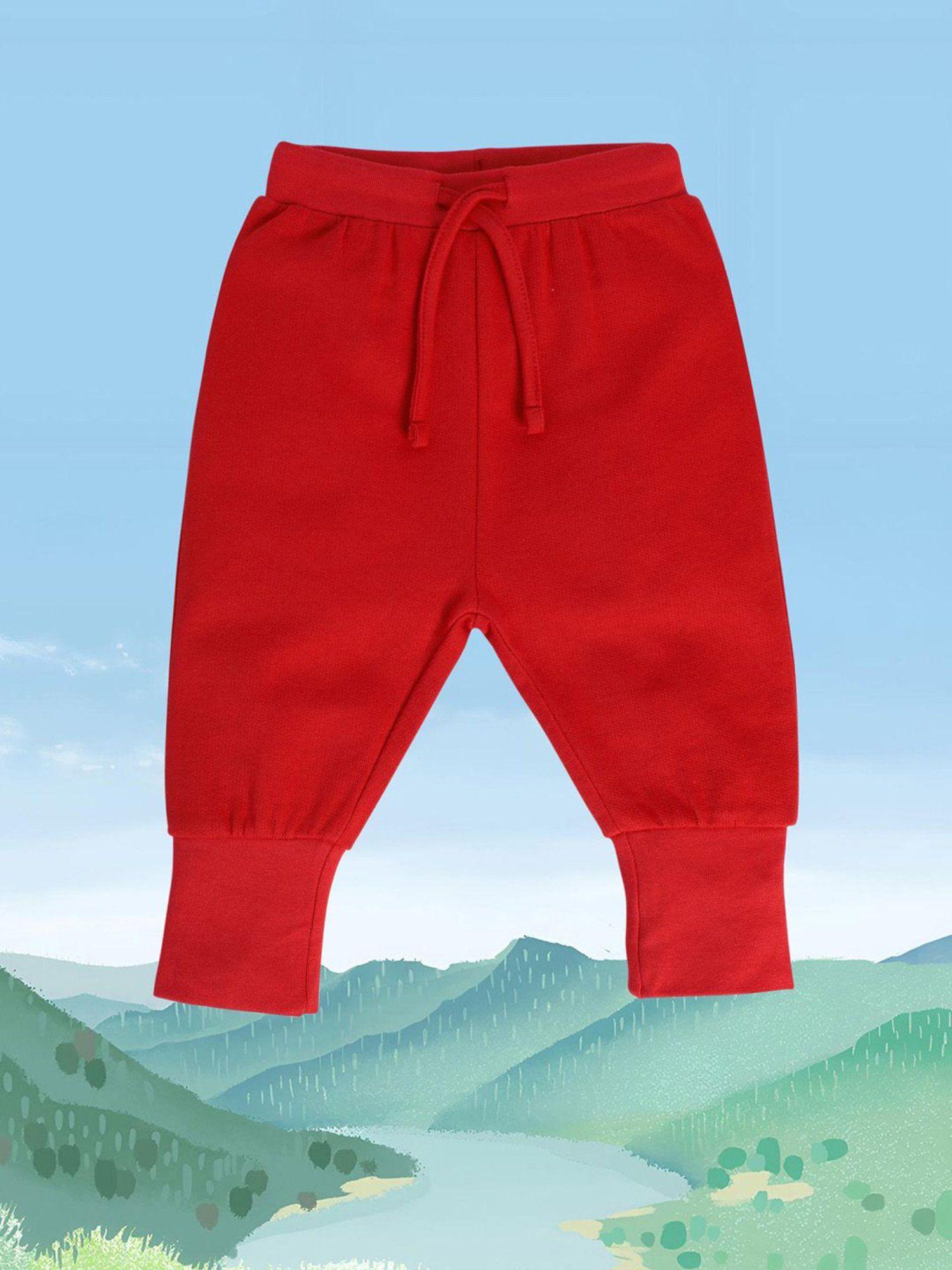 baby girls red jogger
