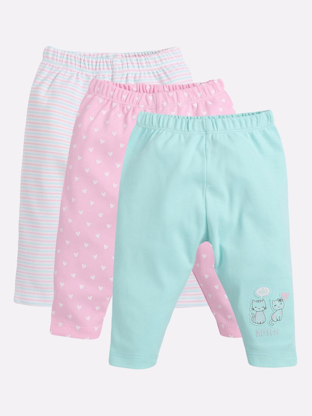 baby go infant kids pack of 3 lounge pants