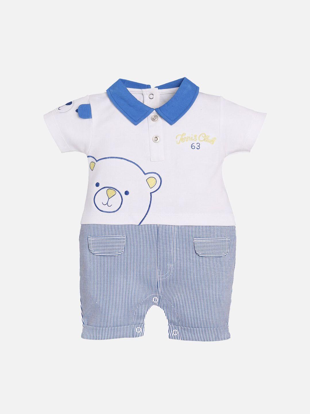 baby-go-infant-kids-white-&-blue-striped-cotton-romper