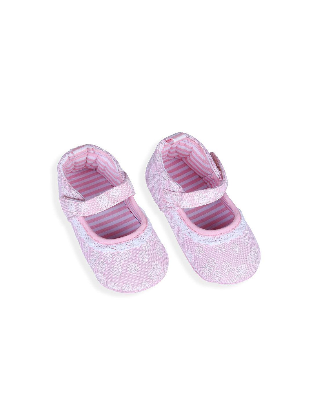 baby moo girls printed pu slip-on sneakers
