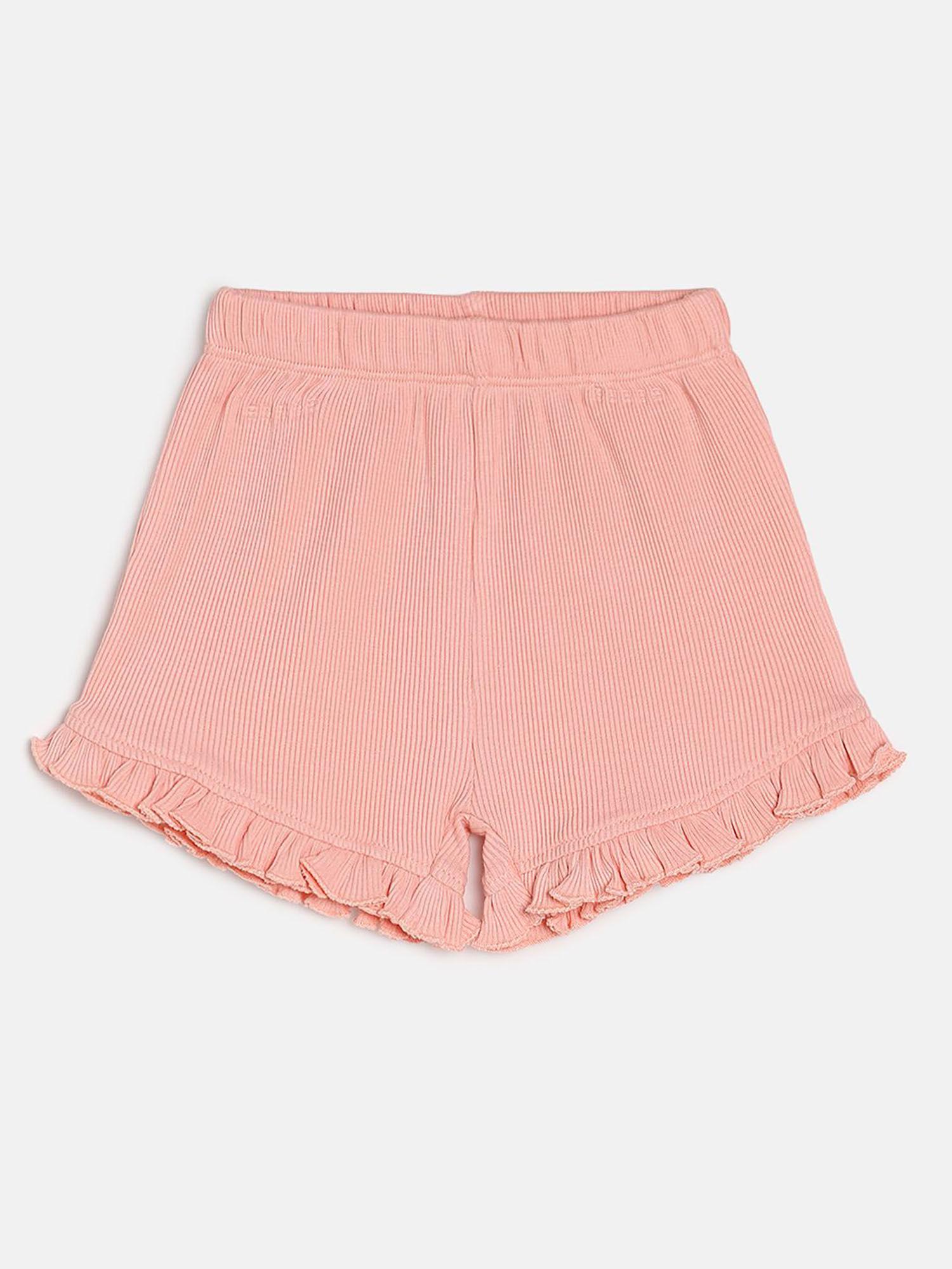 baby girls pink shorts