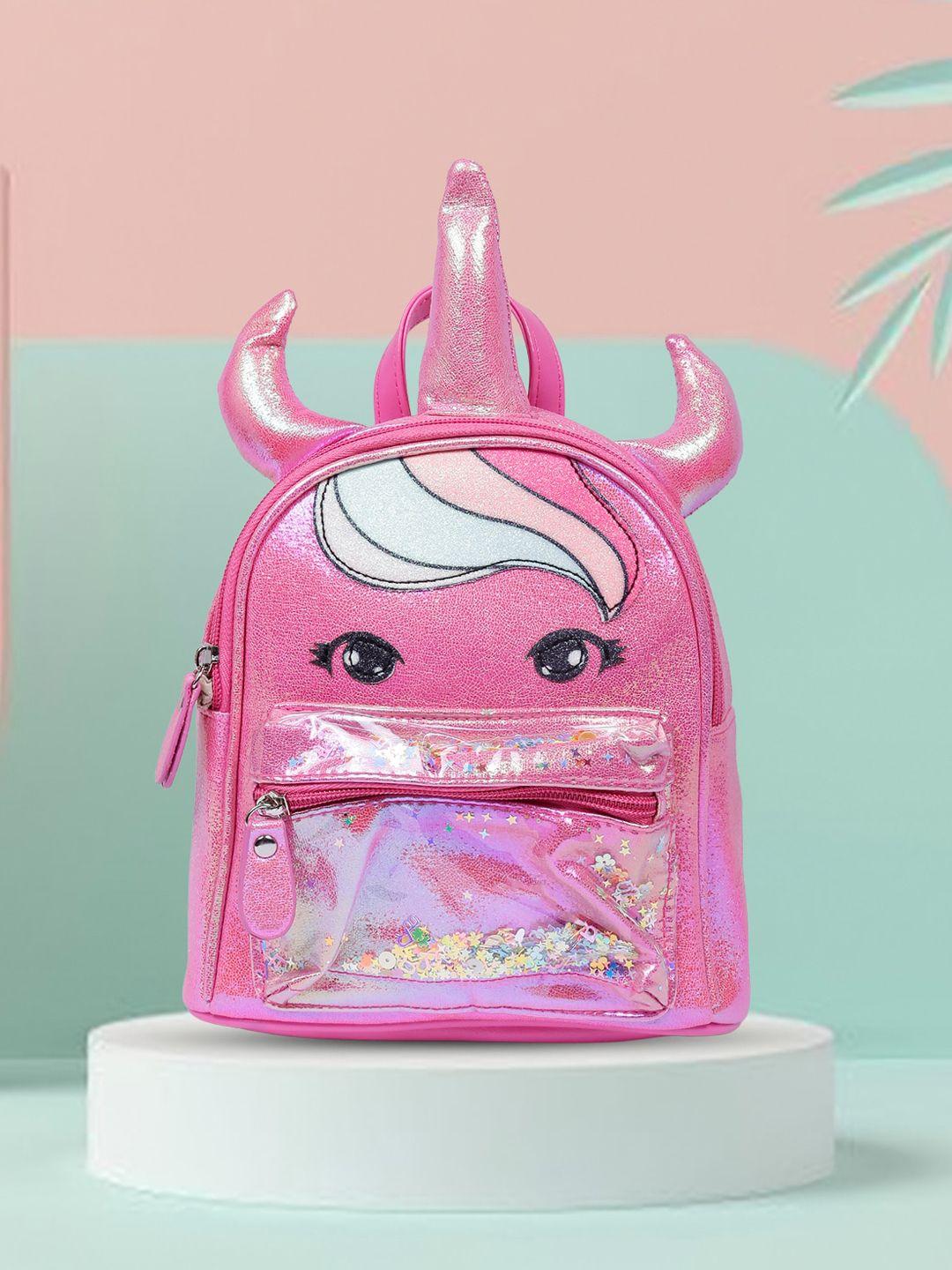 baby moo girls pink backpack