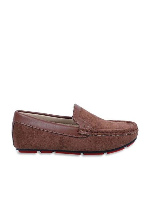 baby moo kids brown bash casual loafers