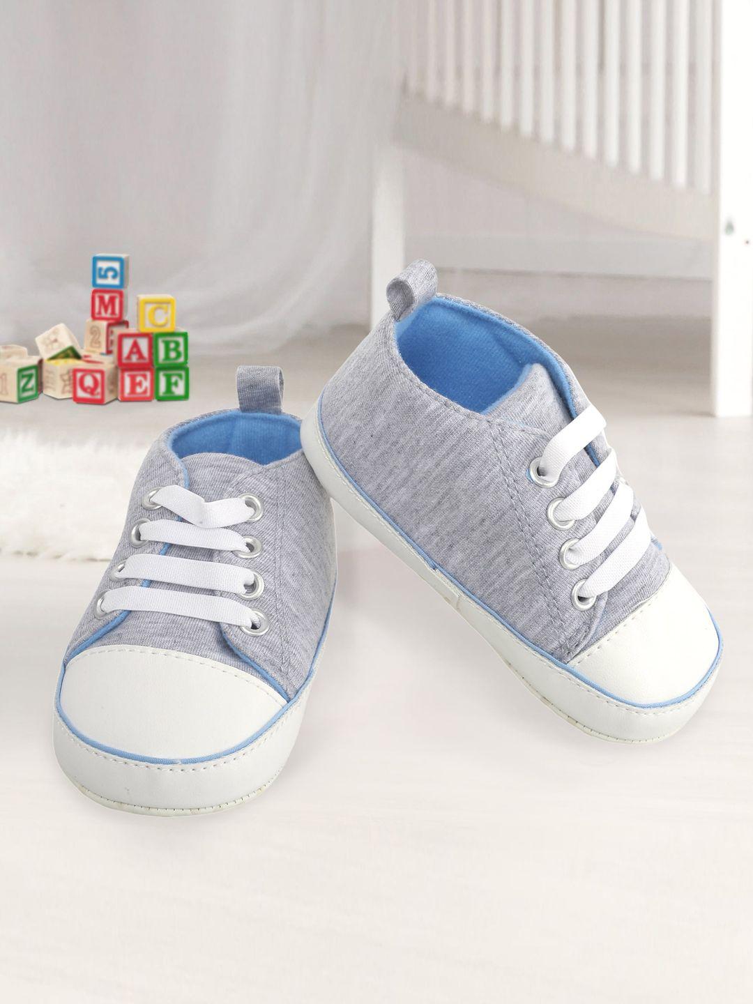 baby moo kids grey lace up booties