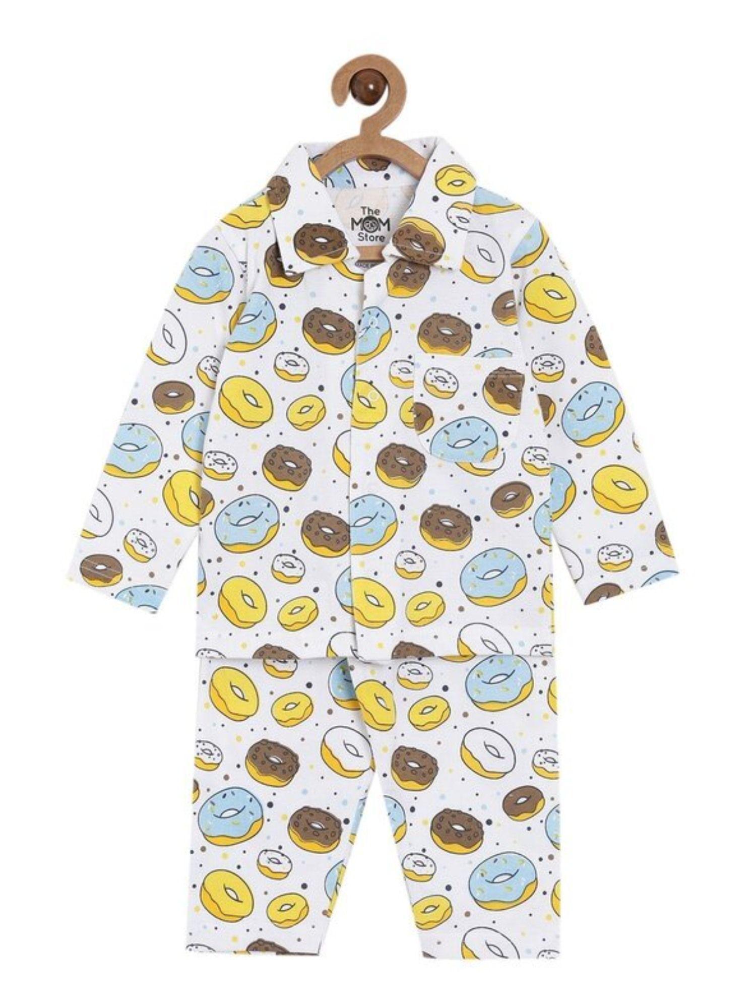 baby pyjama set - sweet like a doughnut (set of 2)