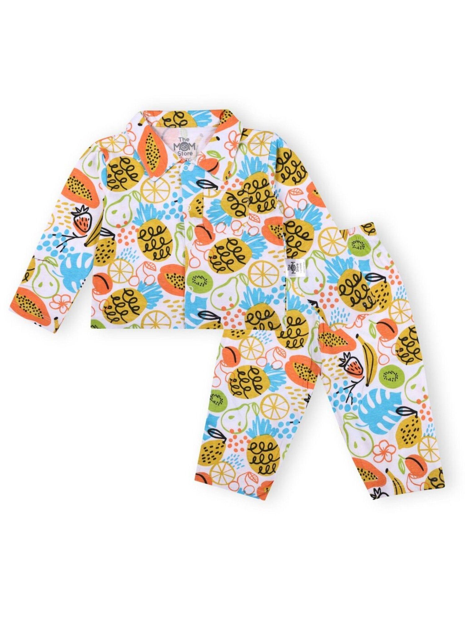 baby pyjama set - sweet tropical (set of 2)