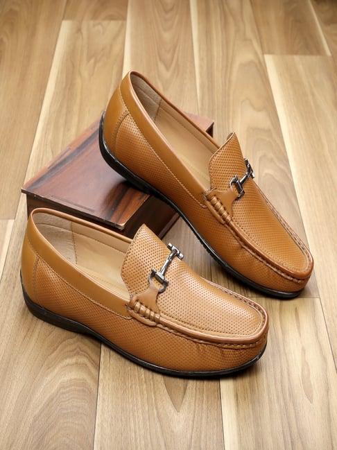 bacca bucci men's paris tan casual loafers