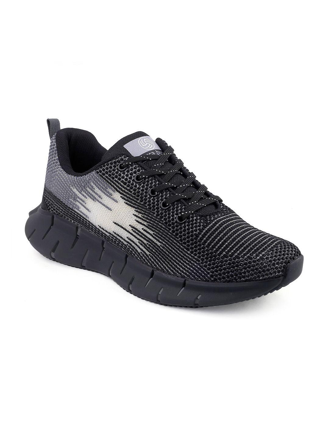 bacca bucci men black mesh training or gym non-marking shoes