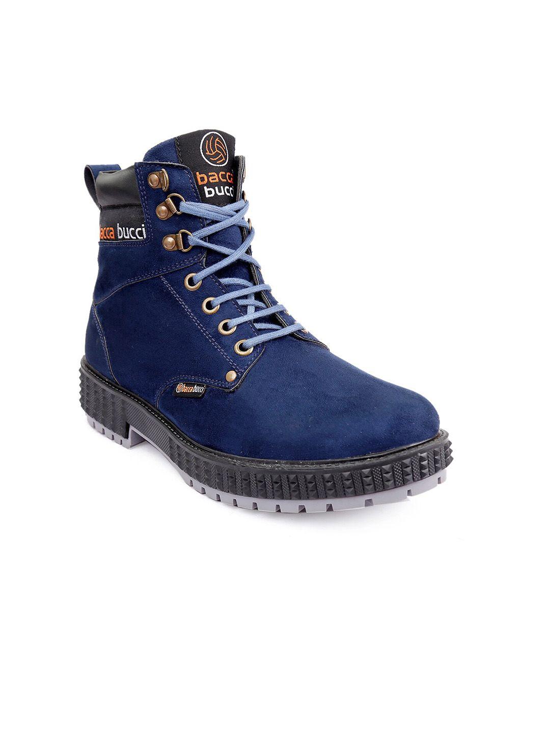 bacca bucci men textured casual hiking boots