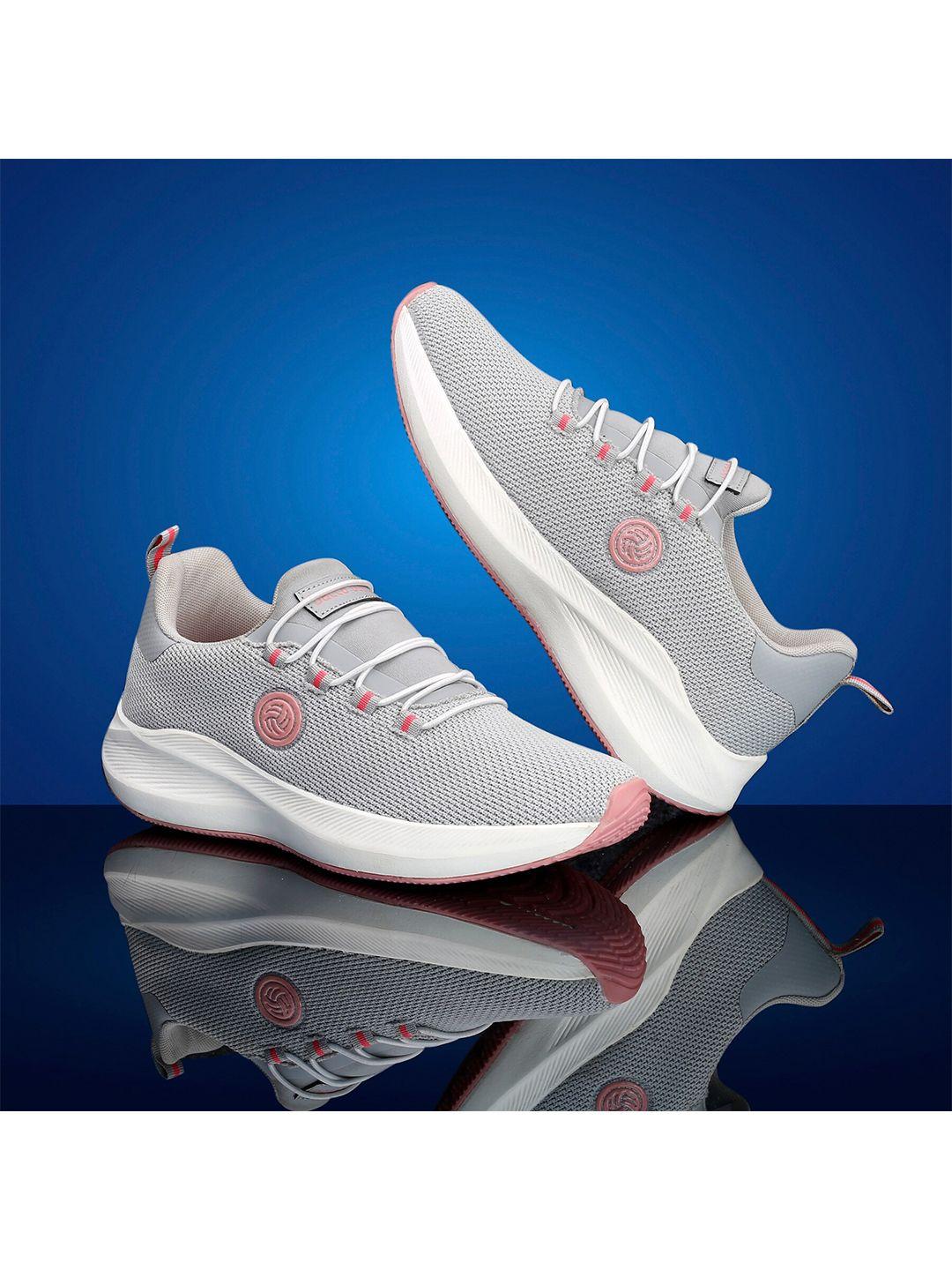 bacca bucci women white mesh running non-marking shoes