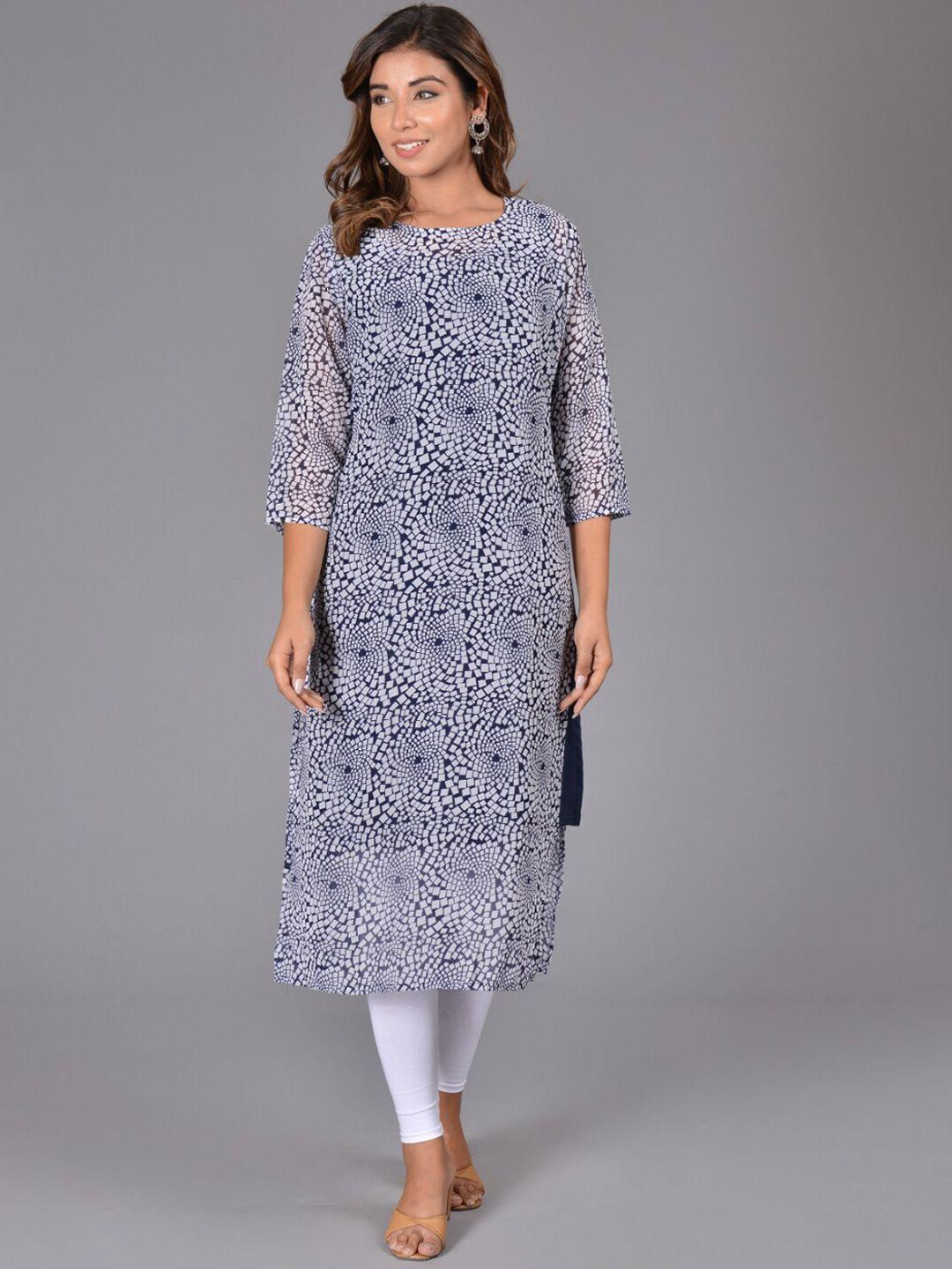 bachuu women geometric printed kurta