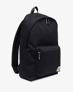 backpack with exterior zip pocket