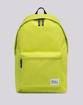 backpack with exterior zip pocket