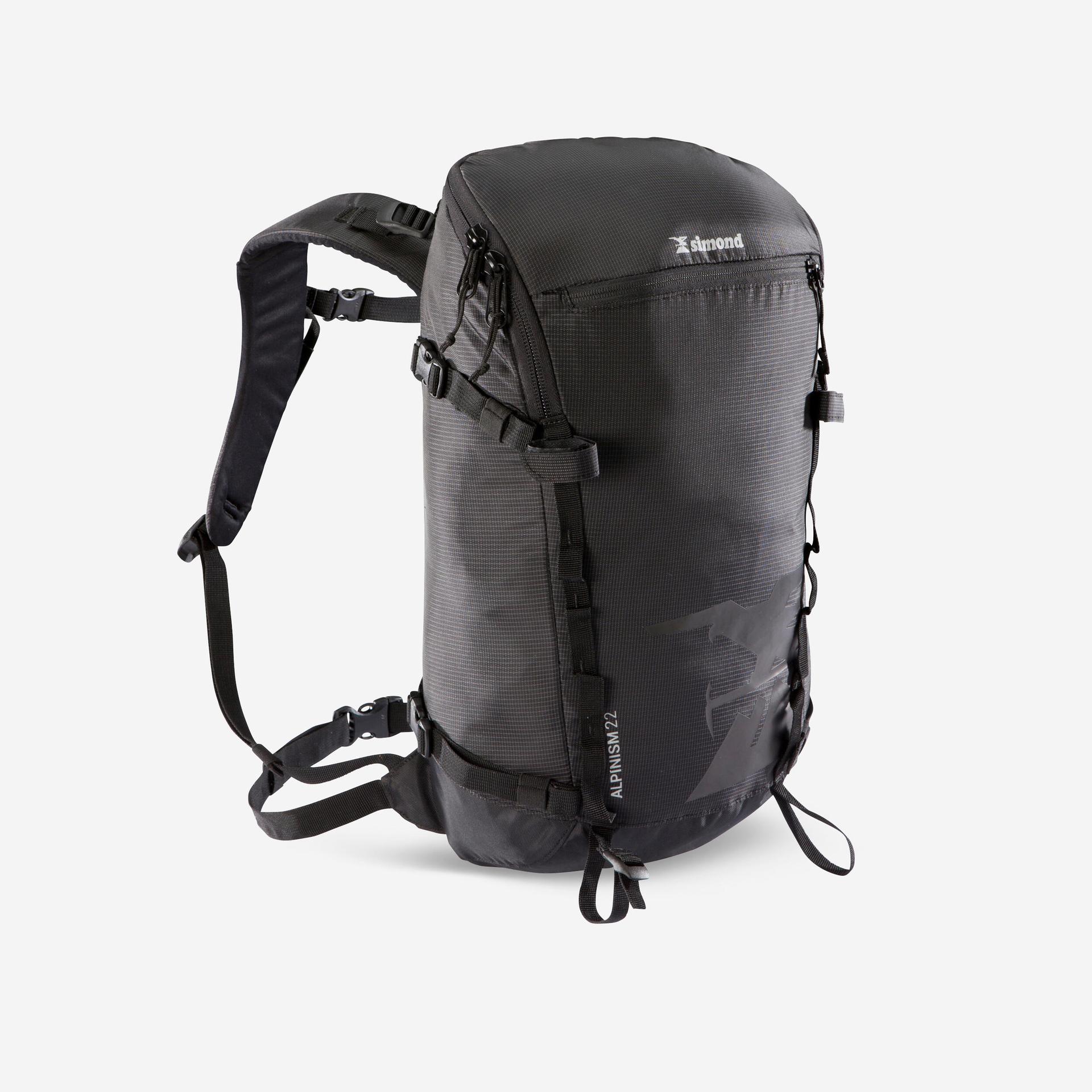 backpack 22l simond for hiking/climbing/mountaineering/skiing/snowboarding